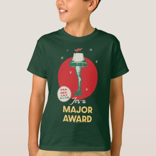 A Christmas Story  Leg Lamp Major Award T_Shirt