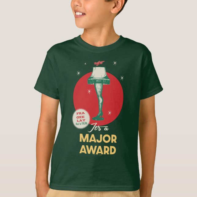 A Christmas Story | Leg Lamp Major Award T-Shirt (Front)