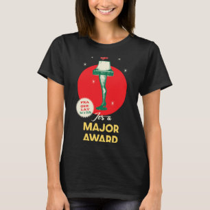A Christmas Story Leg Lamp Major Award T-Shirt