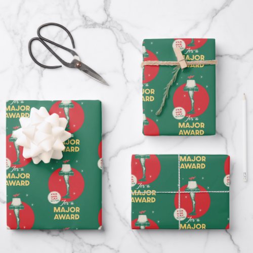 A Christmas Story  Leg Lamp Major Award Wrapping Paper Sheets