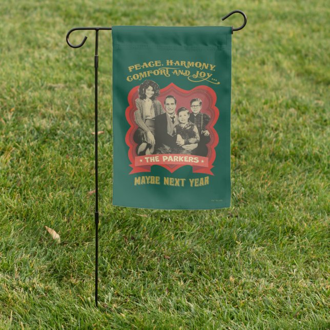 A Christmas Story | Peace, Harmony, Comfort & Joy Garden Flag (In SItu)