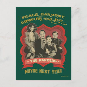 A Christmas Story Peace, Harmony, Comfort & Joy Holiday Postcard