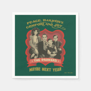 A Christmas Story Peace, Harmony, Comfort & Joy Napkins