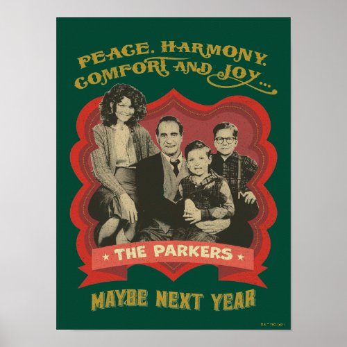 A Christmas Story  Peace Harmony Comfort  Joy Poster