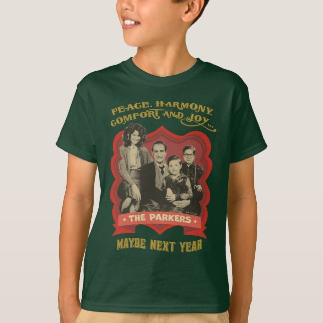 A Christmas Story | Peace, Harmony, Comfort & Joy T-Shirt (Front)