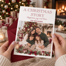 A Christmas Story - Personalized Family Photo Card