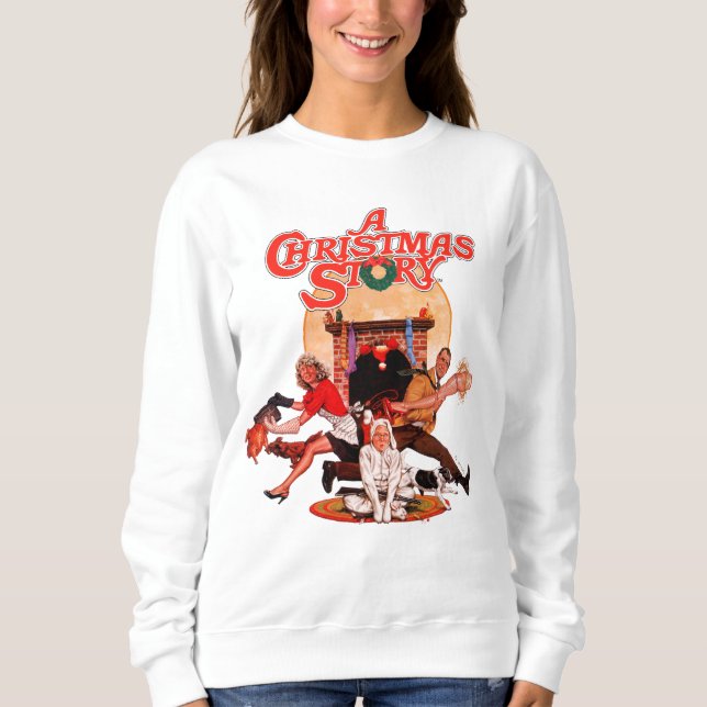 A Christmas Story Poster Art Sweatshirt (Front)