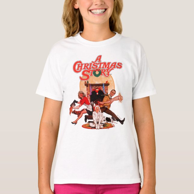 A Christmas Story Poster Art T-Shirt (Front)