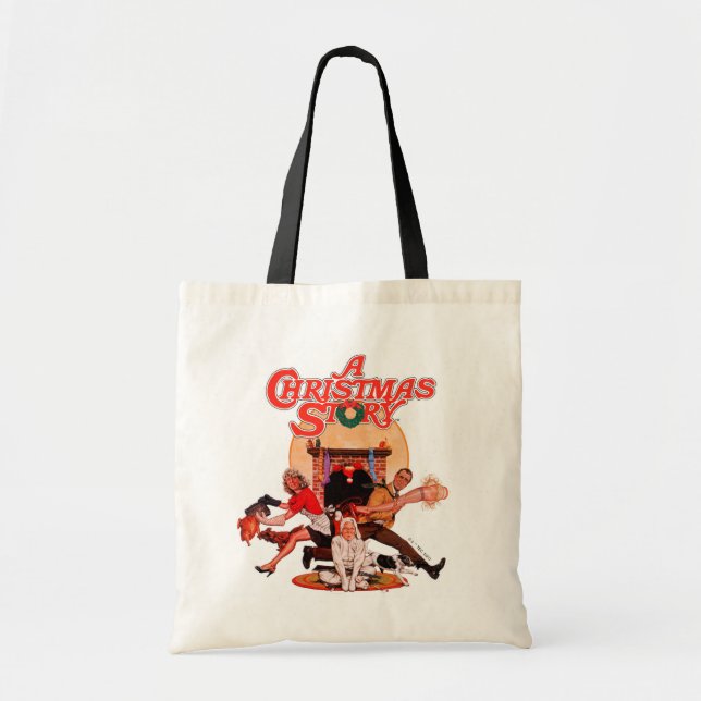 A Christmas Story Poster Art Tote Bag (Front)