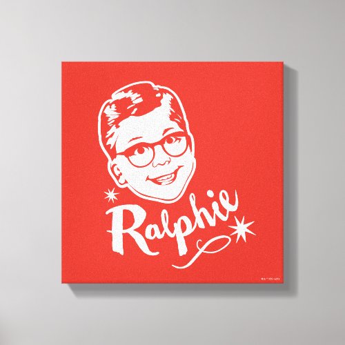 A Christmas Story  Ralphie Canvas Print