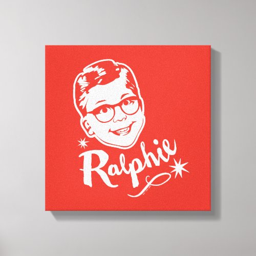 A Christmas Story  Ralphie Canvas Print