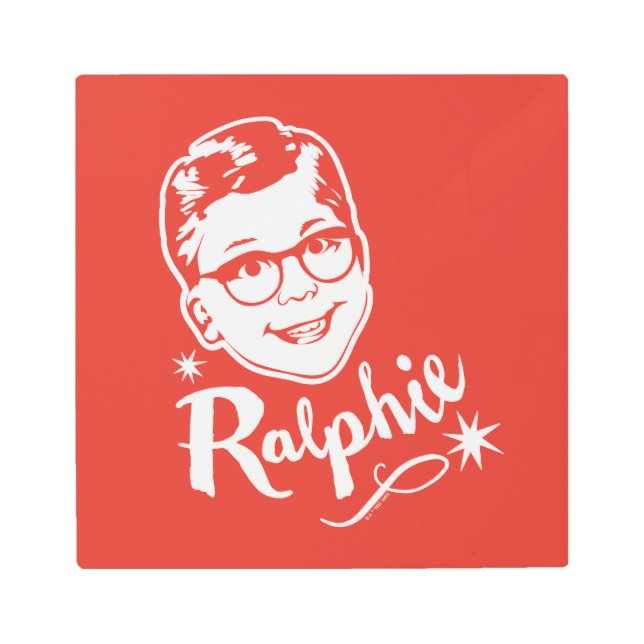 A Christmas Story | Ralphie Metal Print (Front)