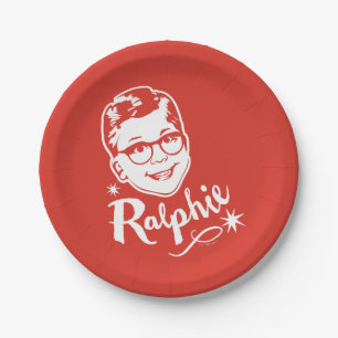 A Christmas Story   Ralphie Paper Plates