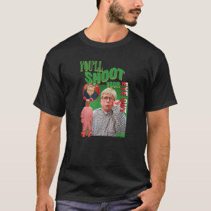 A Christmas Story You ll Shoot Your Eye Out Throwb T-Shirt