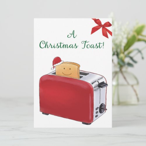 A Christmas Toast Holiday Card