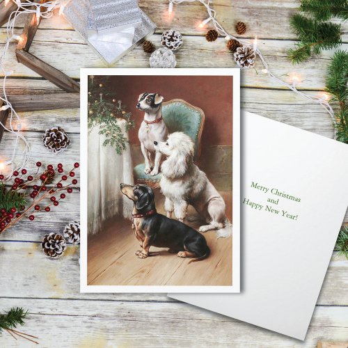 A Christmas Treat Carl Reichert Holiday Card