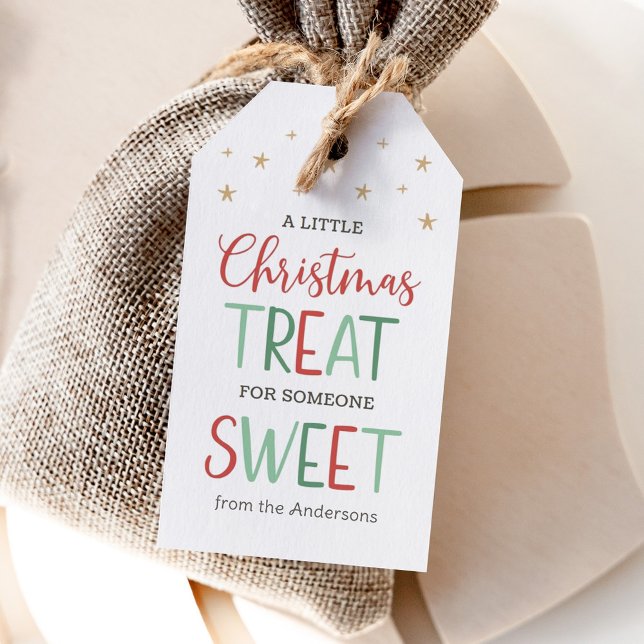 A Christmas Treat for Someone Sweet Holiday Gift Tags (Creator Uploaded)
