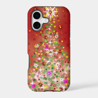 A Christmas tree that glows. iPhone 17 Case