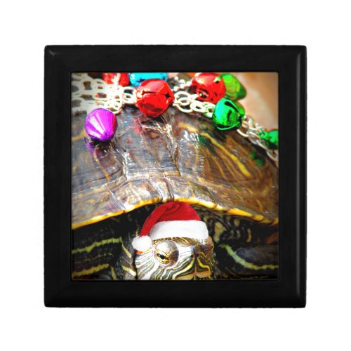 A Christmas Turtle Keepsake Box