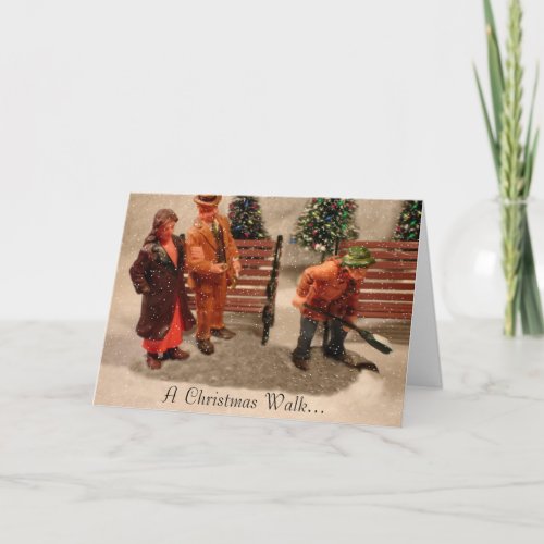 A Christmas Walk Card