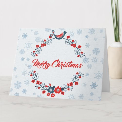 A christmas wish card