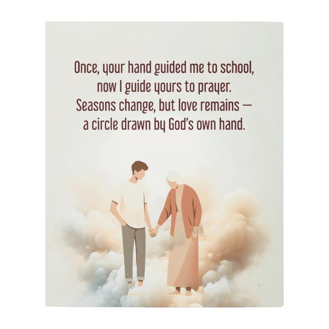 A Circle of Love Metal Print (Front)