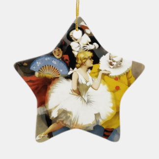 A Circus of Dancers Ceramic Ornament