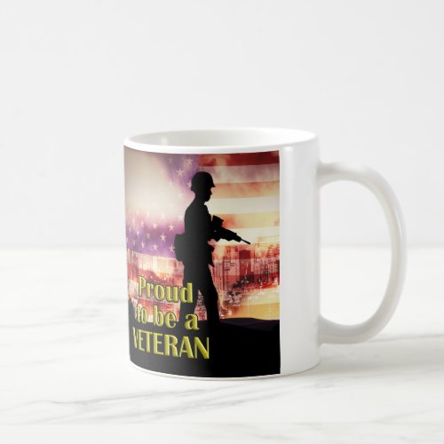 A City Sleeps Veterans Day Mug