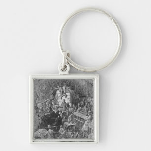 A City Thoroughfare Keychain