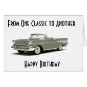 A CLASSIC BIRTHDAY" AND AGED TO "PERFECTION" (Front Horizontal)