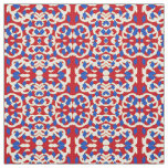 A classic colorful fabric print pattern design 