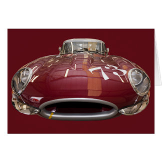 A classic Jaguar E-Type from 1961 Cards
