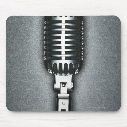 A Classic microphone Mouse Pad