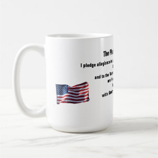 A Classic Mug with the The Pledge Of Allegiance