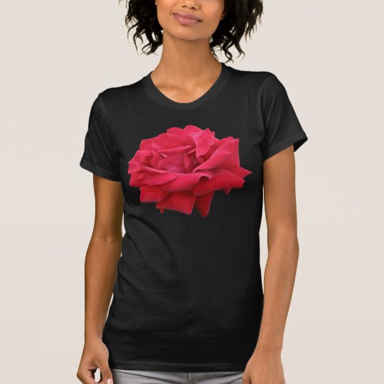 A Classic Red Rose T-Shirt