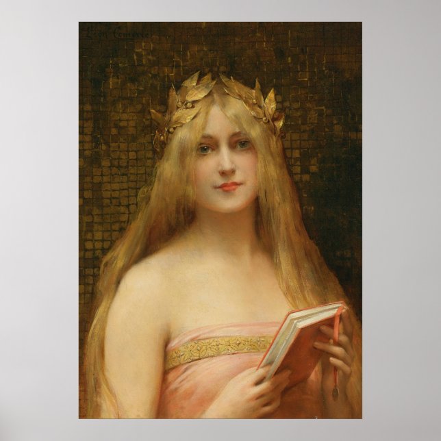 A Classical Beauty by Leon Francois Comerre Poster (Front)
