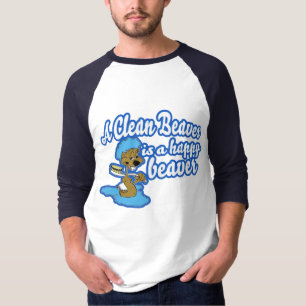 A Clean Beaver Is A Happy Beaver T-Shirt