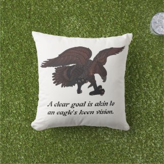 A clear goal is akin to an eagle's keen vision.