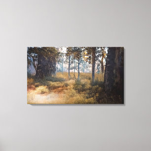 A Clearance in the Woods  Canvas Print