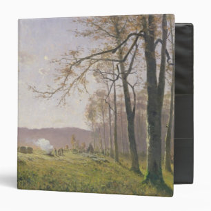 A Clearing in an Autumnal Wood, 1890 3 Ring Binder