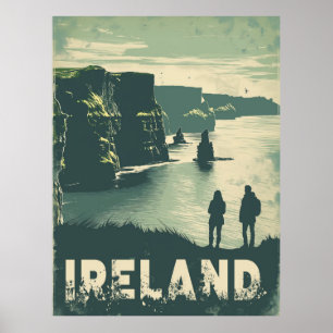 A Cliffs of Moher Journey Ireland Poster