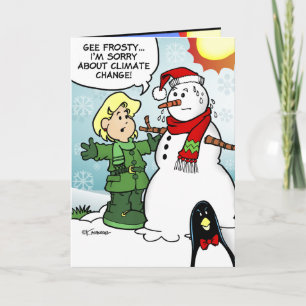 A Climate Change Christmas Holiday Card
