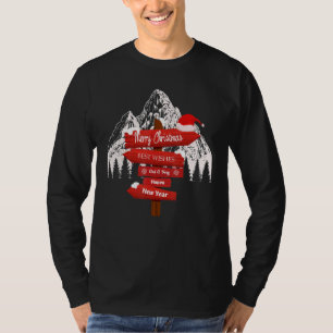 A Climber Marry Christmas Shirt, Mountains, Men, W T-Shirt
