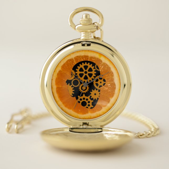A Clockwerk Orange Pocket Watch (Inside)
