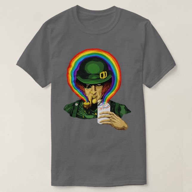 A Clockwork Clover T-Shirt (Design Front)