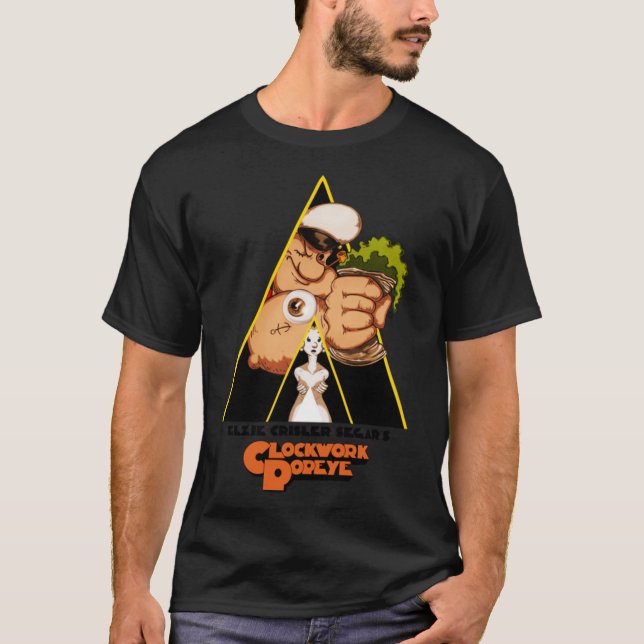 A ClockWork Popeye T-Shirt (Front)