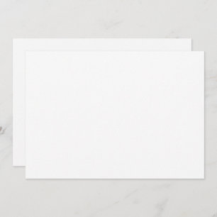 A close-up of a white sleeve made from a smooth, p thank you card
