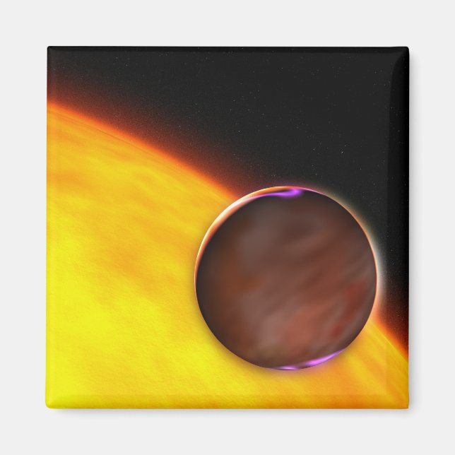 A close-up of an extrasolar planet magnet (Front)