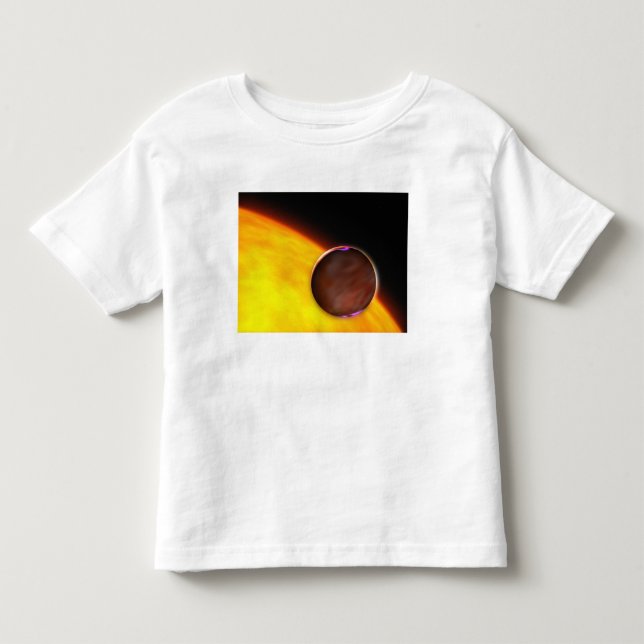 A close-up of an extrasolar planet toddler t-shirt (Front)