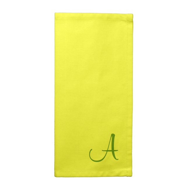 A CLOTH NAPKIN (Half Fold)